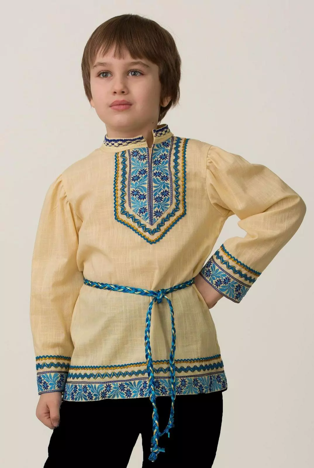 Народный костюм Рубашка вышиванка (5605-1)
